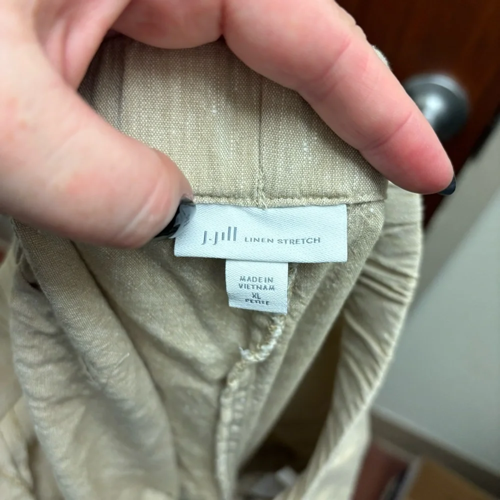 J. Jill Linen Stretch Pants